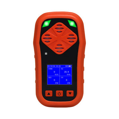 Yaoan ポータブルガス検知器 マルチガス検知器 O2/CO/H2S/COMB ガス漏れメーター LCDスクリーン付き