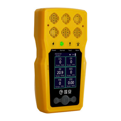 BTQ-YA-C100FT ポータブルハンドヘルドガス検出器 Co O2 H2S LEL マルチガスアナリスト