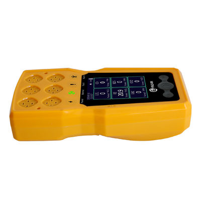 パンプH2s Co O2 Ch4 パンプサンプリングガスの検出器と1つのポータブル6イン1マルチガス検出器