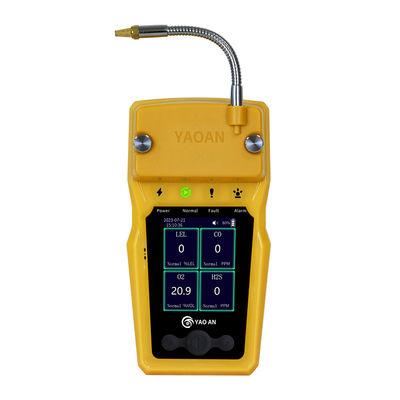 LEL CO H2S O2 ガスのポータブル・マルチガス・リーク検出器 振動と音響アラーム