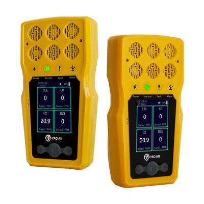BTQ-YA-C100FT ガス検出器 ガス解析器 ポータブル 4 IN 1 マルチガス検出器 CO O2 H2S CH4