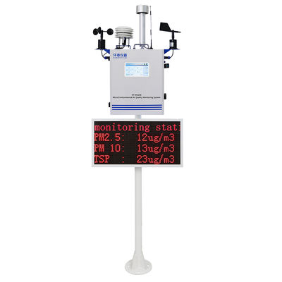 HT-MS100 オンライン AQMS 大気質モニタリングシステム 環境パラメータ測定 PM2.5 PM10 モニタリングシステム