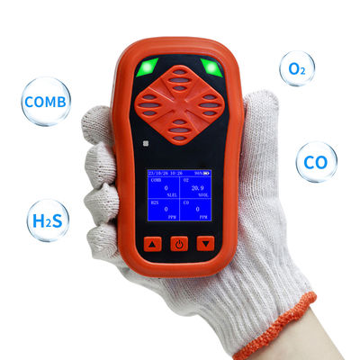 電気化学センサータイプ4イン1ガス検出器 IP68等級の携帯NH3アンモニアメーターユニットガス分析機